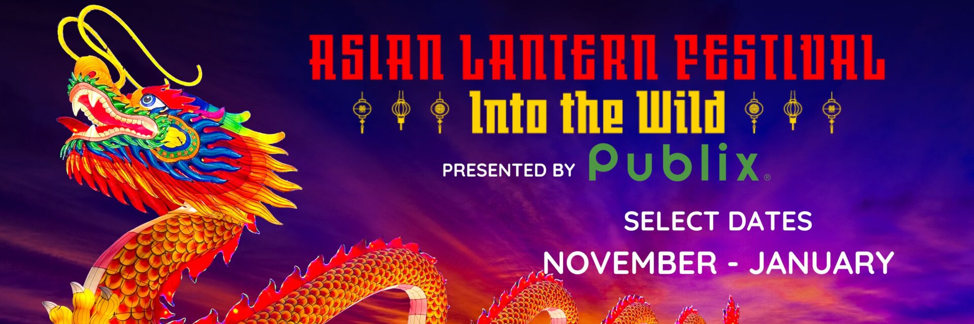 Asian Lantern Festival: Into the Wild by the Central Florida Zoo & Botanical Gardens